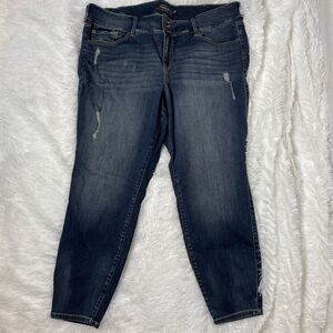 Torrid women's denim jean leggings size 24